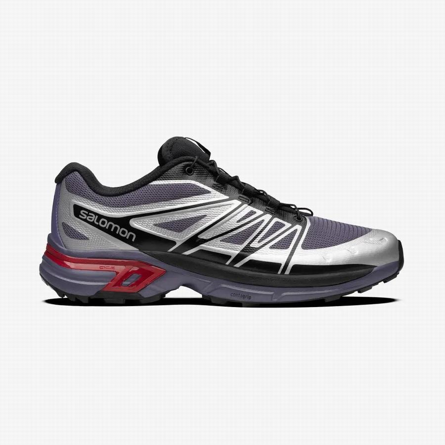 Salomon Xt-wings 2 Adidasi Alergare Trail Barbati Lavandă/Argintii (YLG3484WZ)